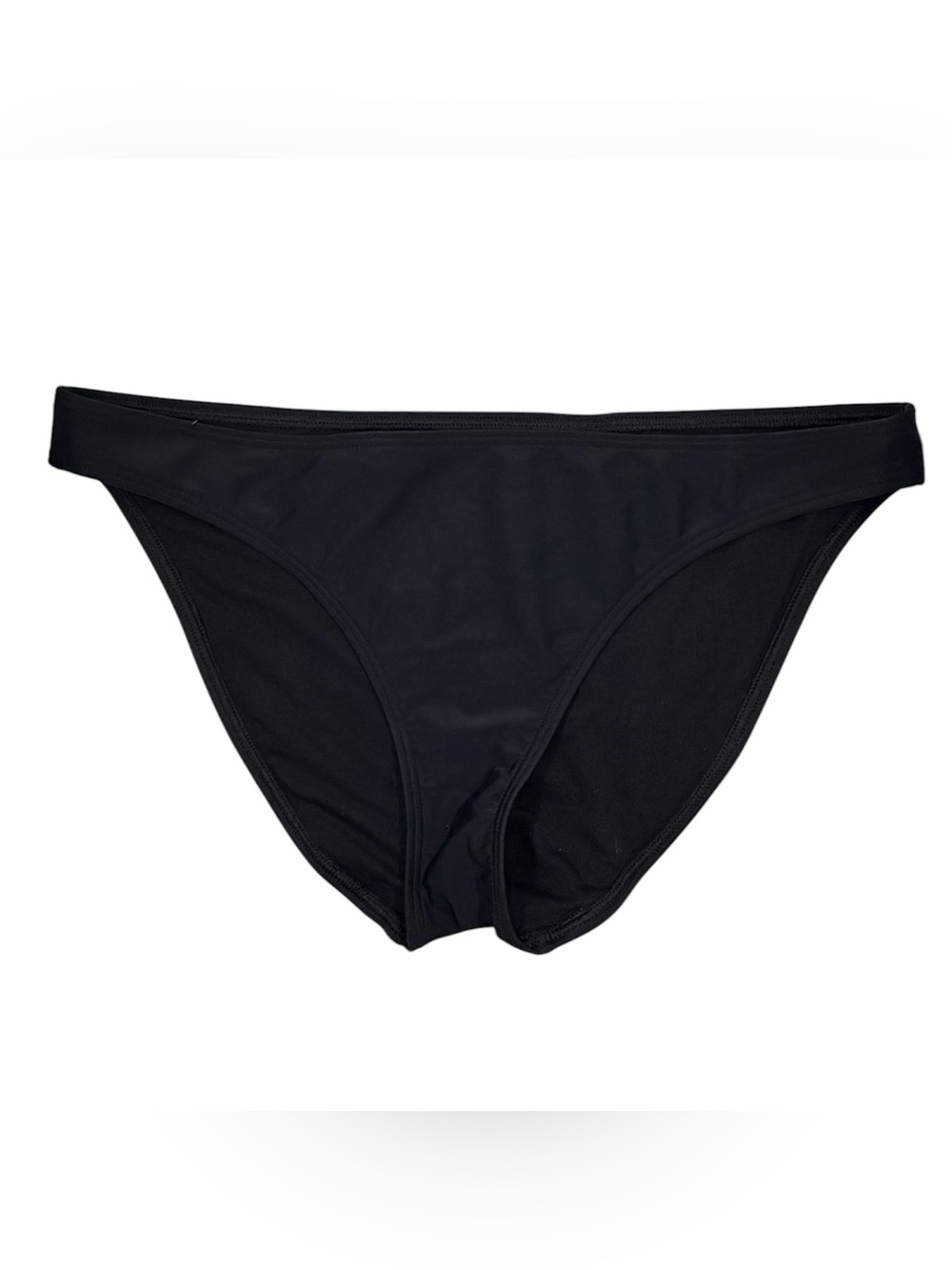 Hollister Black Classic Moderate-Full Coverage Bikini Bottom Women’s Small Swim